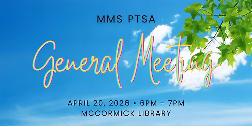 McCormick PTSA Meeting