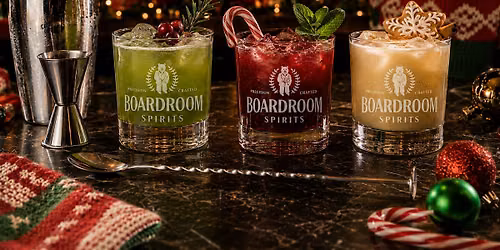 Boardroom Spirits - Ugly Sweater Cocktail Workshop