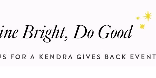 Sip & Shop: Kendra Scott