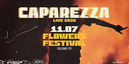 SOLD OUT! CAPAREZZA \/ FLOWERS FESTIVAL