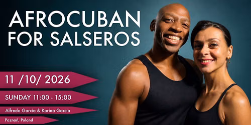 AFROCUBAN FOR SALSEROS: Eleggua + Oshosi  - Alfredo&Karina Garcia