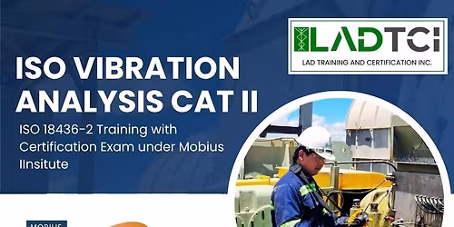 VCATII Vibration Analyst Training with Certification Exam by Mobius Institute