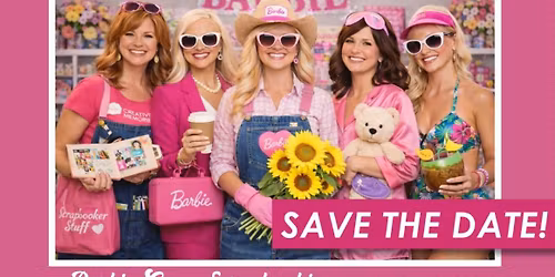 Barbie Goes Scrapbooking - with Crop Girls