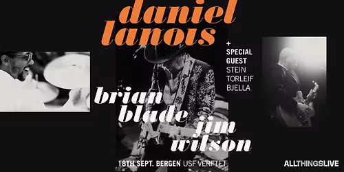 Daniel Lanois with Brian Blade & Jim Wilson & Stein Torleif Bjella \/\/ R\u00f8keriet USF Verftet \/\/ 