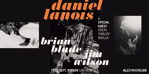 Daniel Lanois with Brian Blade & Jim Wilson & Stein Torleif Bjella \/\/ R\u00f8keriet USF Verftet \/\/