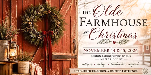 The Olde Farmhouse at Christmas