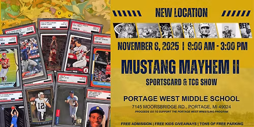 Mustang Mayhem II Sports Card & TCG Show