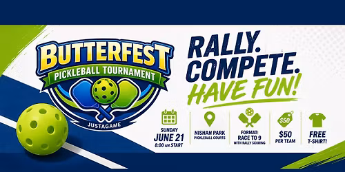 Butterfest Pickleball Tournament \ud83c\udfd3