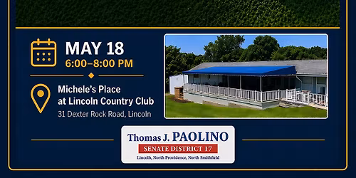 Fundraiser for Thomas J. Paolino