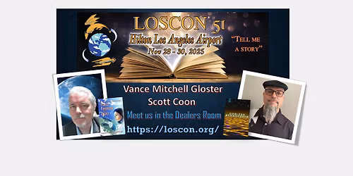 Vance and Scott sign books at LOSCON