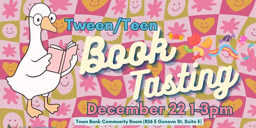 Tween & Teen Book Tasting