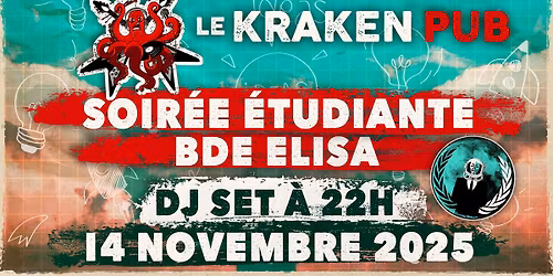 \ud83c\udf93Soir\u00e9e \u00e9tudiante Elisa \ud83c\udf93