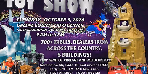 The Great Ohio Toy Show - Fall 2026