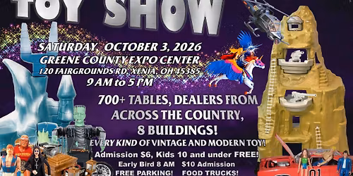 The Great Ohio Toy Show - Fall 2026
