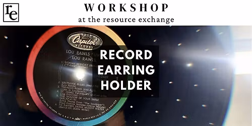 Record Earring Holder