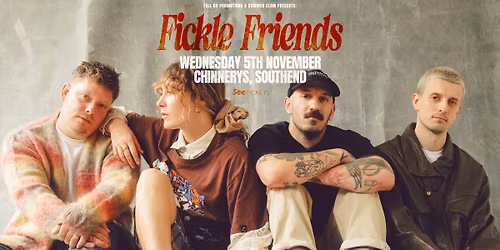 FICKLE FRIENDS [WED 5TH NOVEMBER] ALBUM TOUR SHOW