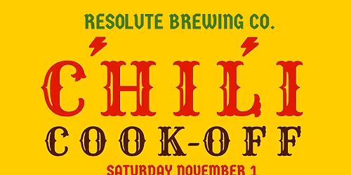 Resolute Brewing Chili Cook-Off