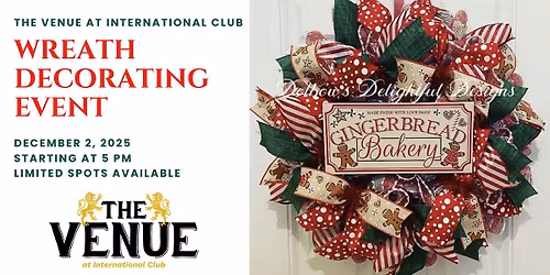Wreath Decorating Event at The Venue