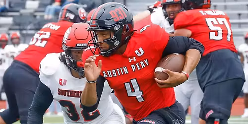 Parking Samford Bulldogs at Austin Peay Governors Football