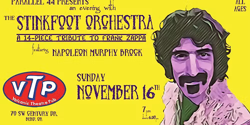 Frank Zappa Tribute Night with The Stinkfoot Orchestra featuring Napoleon Murphy Brock