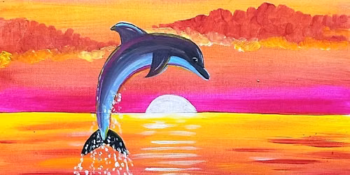 Dophin Sip & Paint Event @ The Plough & Harrow Sutton Coldfield - No experience required