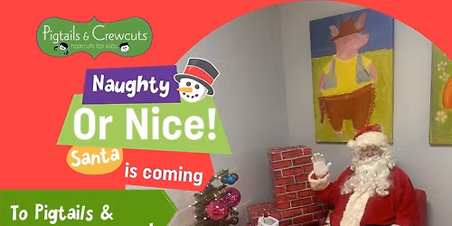 Santa at Pigtails 
