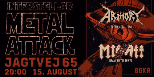 INTERSTELLAR METAL ATTACK - Harmony (SWE) + Midnatt (SWE)