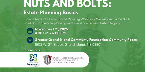 Nuts and Bolts: Estate Planning Basics