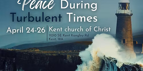 Spring Series: Peace During Turbulent Times