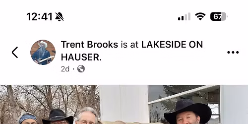 Trent Brooks live at Lakeside