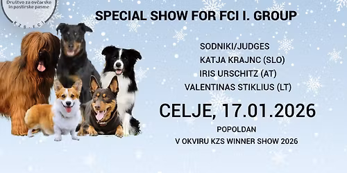 Specialna razstava FCI I. skupine