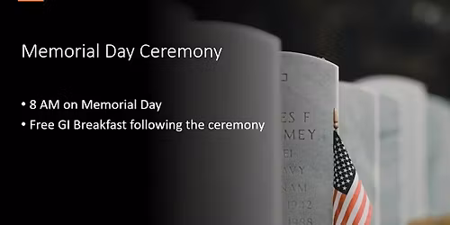 Memorial Day Ceremony