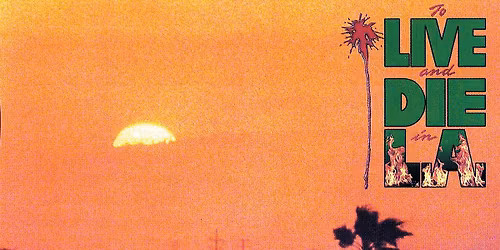 To Live and Die in L.A - Wang Chung at Belasco Theater Los Angeles