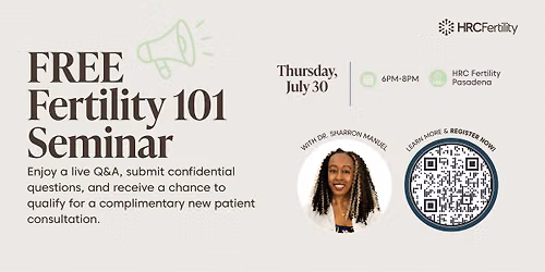 FREE Fertility 101 Seminar