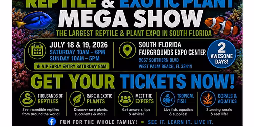 Reptile and Exotic Plant Megashow