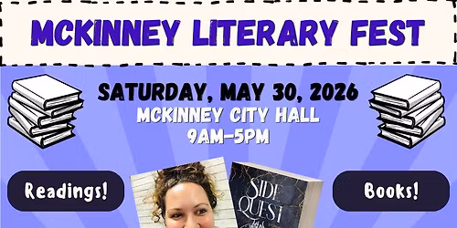 Jalyn Renae Fiske at the McKinney Literary Fest