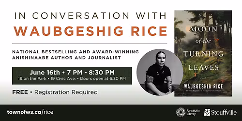In Conversation With Waubgeshig Rice