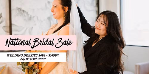 National Bridal Sale - Charlotte's Bridal in Eau Claire