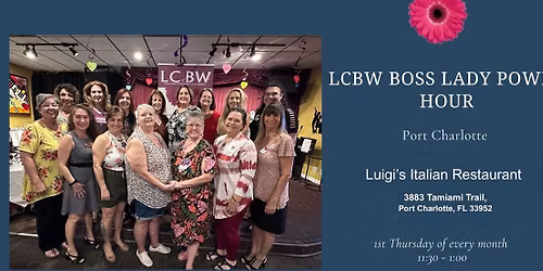 LCBW Boss Lady Power Hour -THe Grill at 1951 - Port Charlotte Chapter