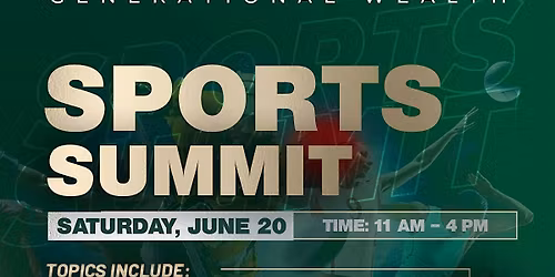 Generational Wealth Sports Summit