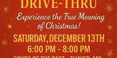 Christmas Lights,  Live Nativity 