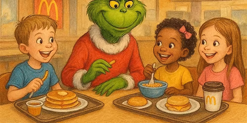Breakfast with The Grinch @ Margate McDonald's