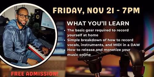 Record & Release Your Music with Kenny Muziq