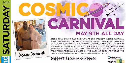 2nd Saturday Cosmic Carnival 