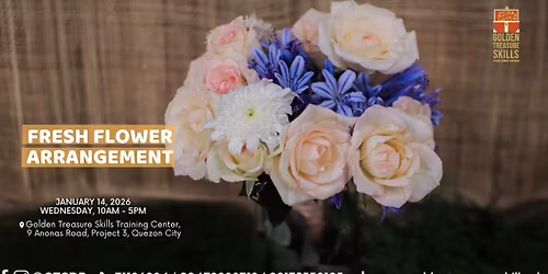 Fresh Flower Arrangement Seminar