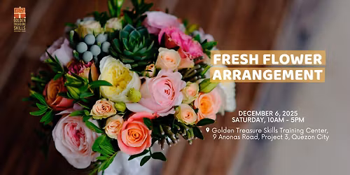 Fresh Flower Arrangement Seminar