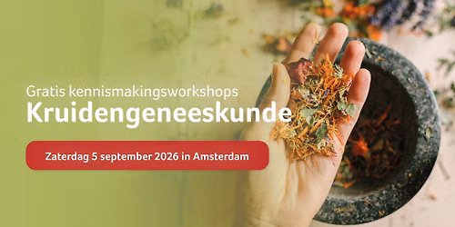 Gratis Kuidengeneeskunde kennismakingsworkshop in Amsterdam