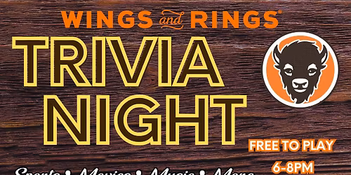 Wednesday Night Trivia At Wings & Rings