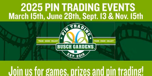 Pin-Trading Event at Busch Gardens Williamsburg