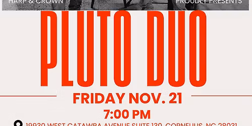 PLUTO DUO - FRIDAY NIGHT LIVE MUSIC AT HARP & CROWN